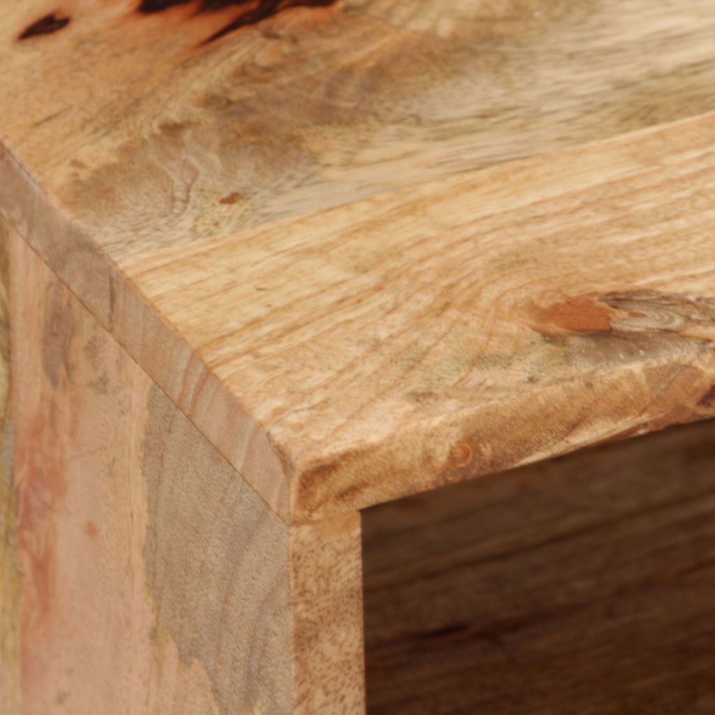 Tömör mangófa tv-szekrény 120 x 30 x 40 cm