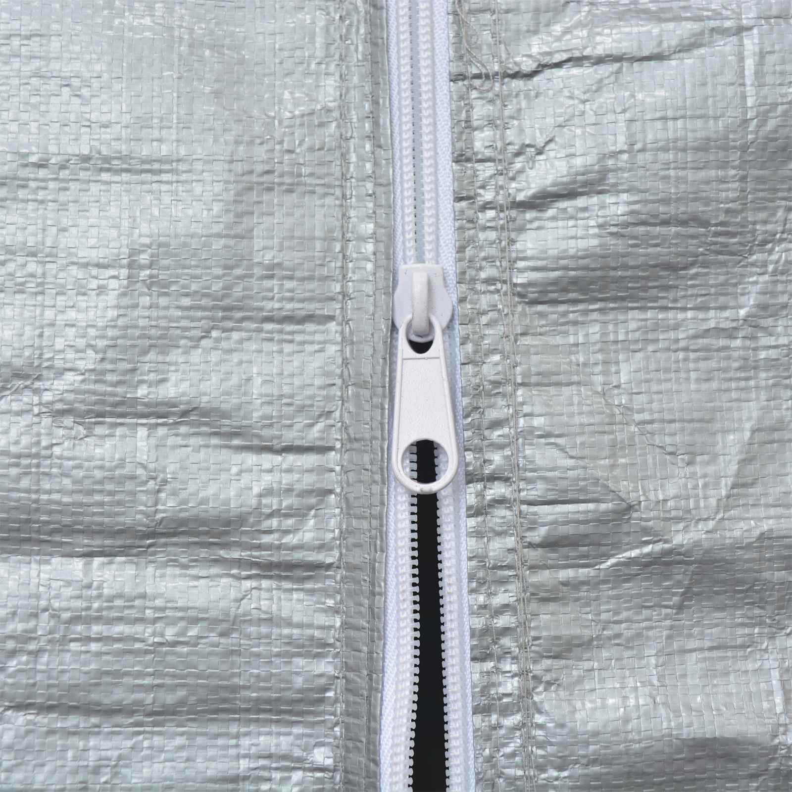 Sátor textil váz nélkül szürke 8 x 4 m pe