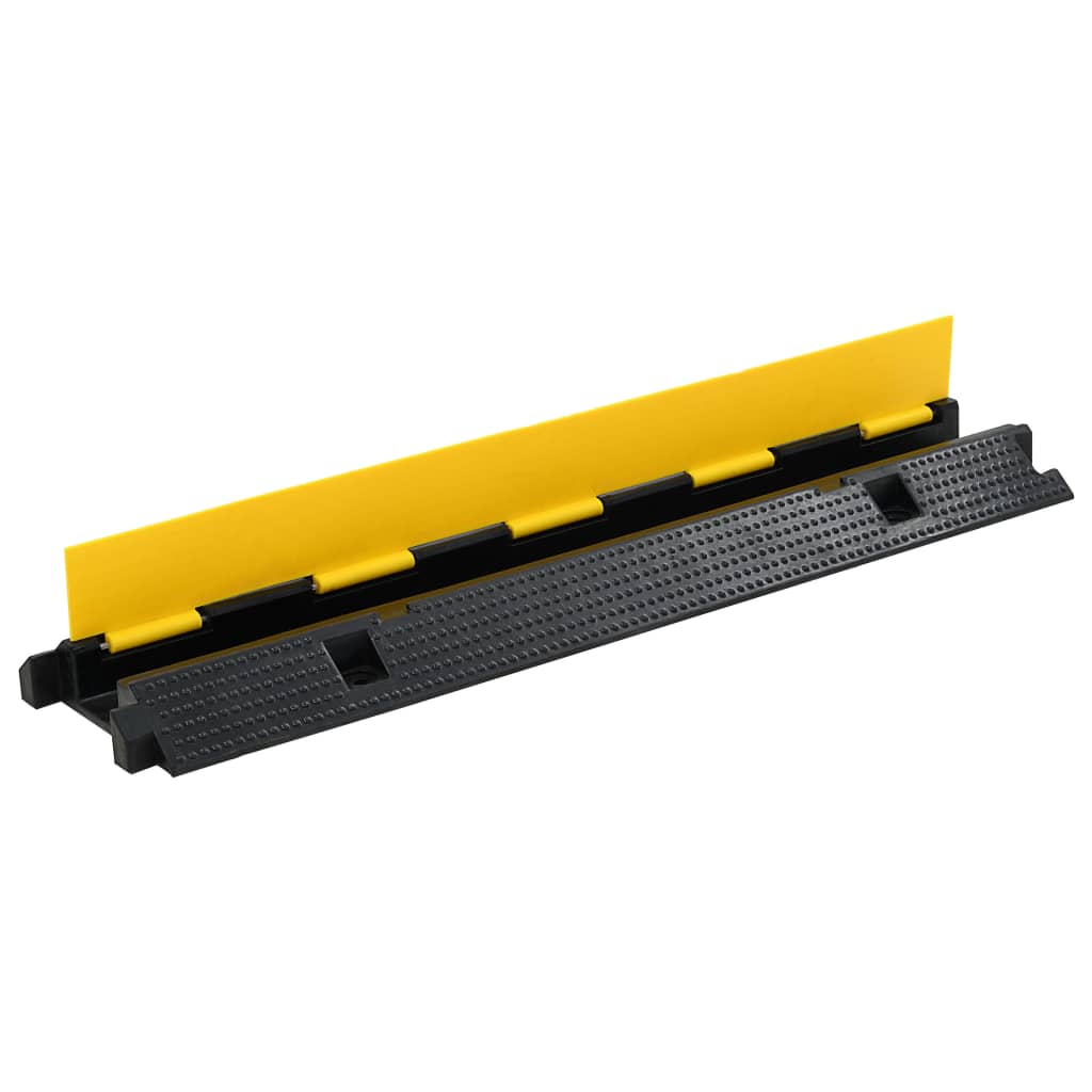 1 csatornás gumi kábelvédő rámpa 100 cm