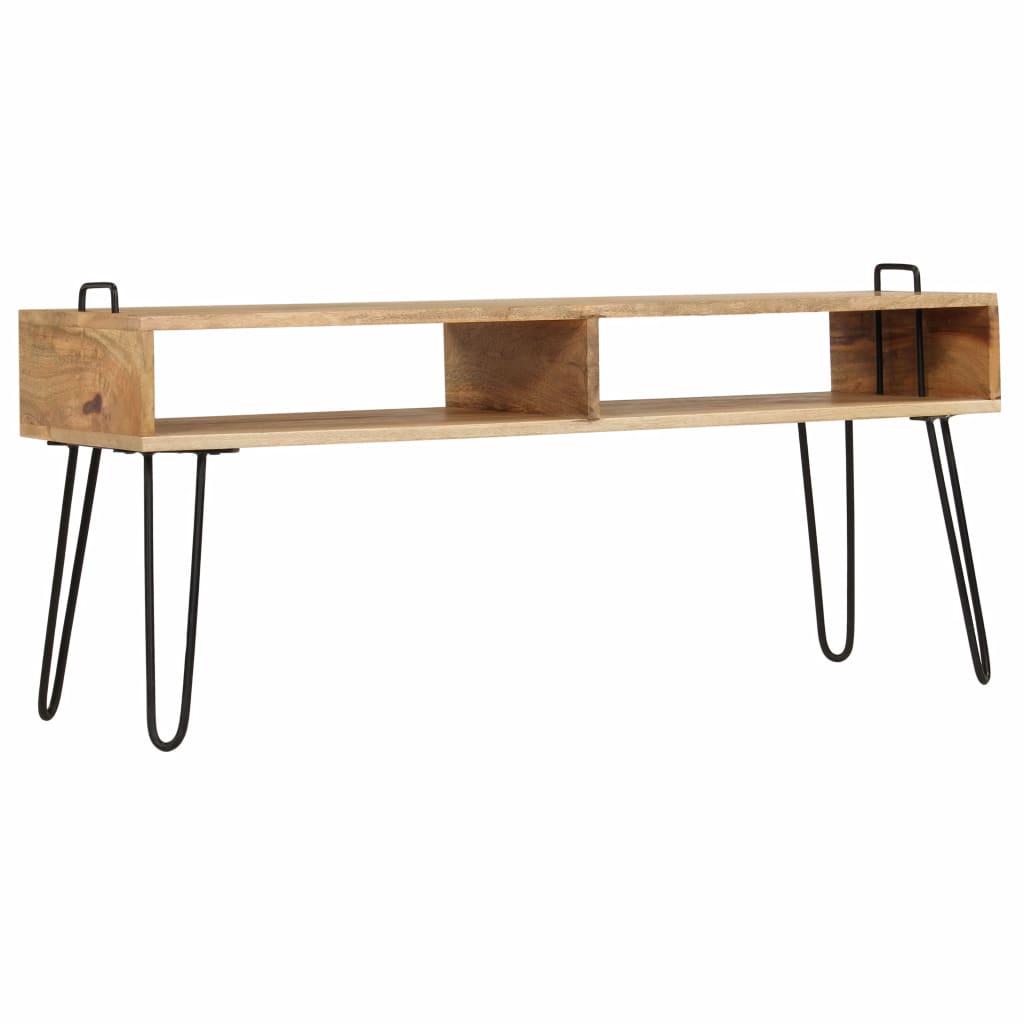 Tömör mangófa tv-állvány 110 x 35 x 45 cm
