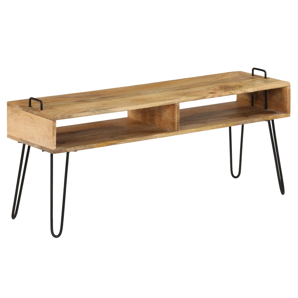Tömör mangófa tv-állvány 110 x 35 x 45 cm
