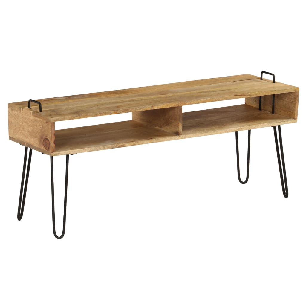 Tömör mangófa tv-állvány 110 x 35 x 45 cm