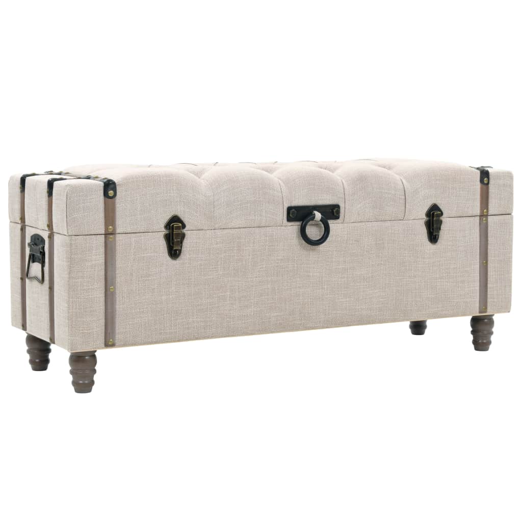 3 db tömör fa és acél tárolópad 112 x 37 x 45 cm