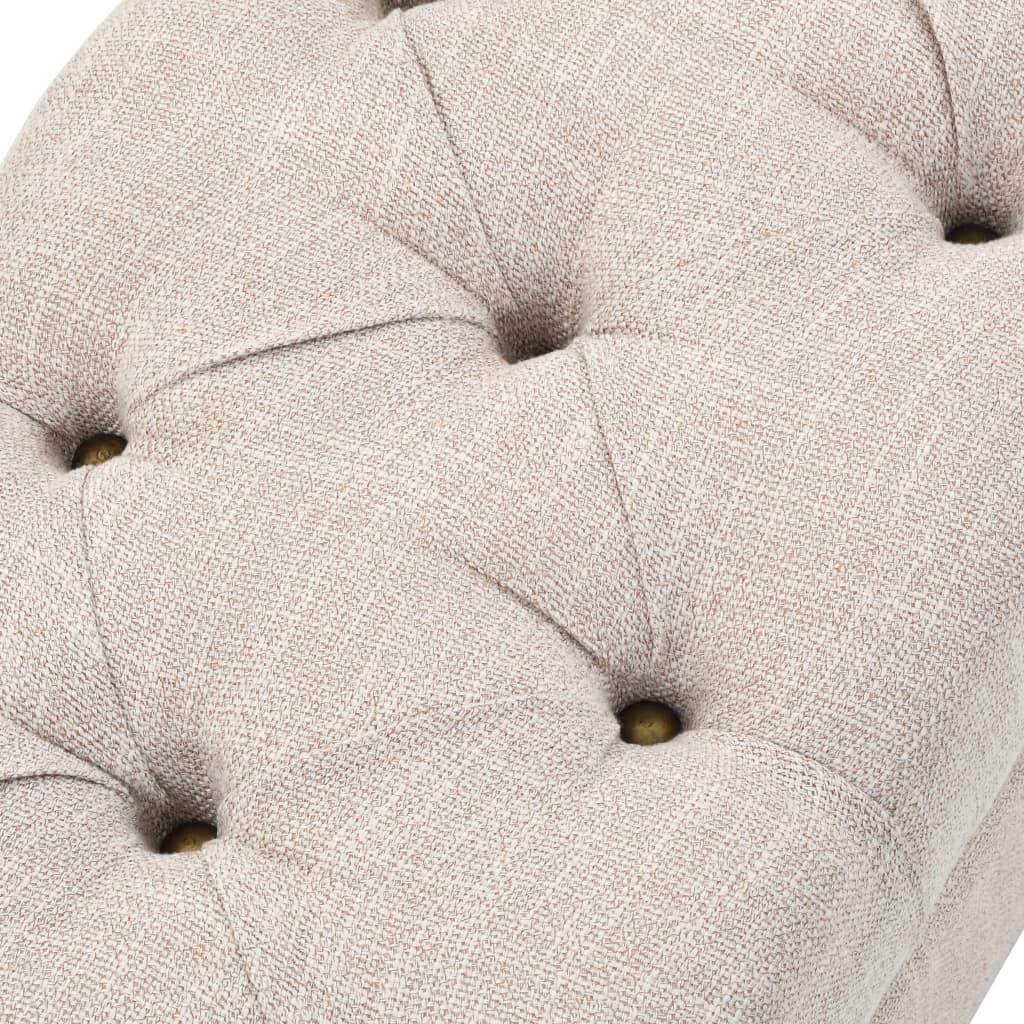 Tömör fa és acél tárolópad 111 x 34 x 37 cm
