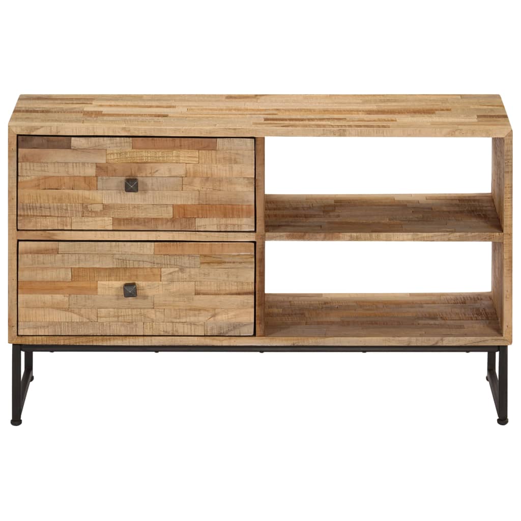 Tv-szekrény újrahasznosított tíkfából, 90 x 30 x 55 cm Tv-szekrény újrahasznosított tíkfából, 90 x 30 x 55 cm