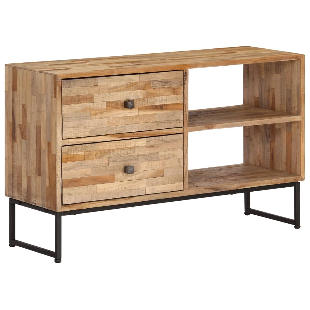 Tv-szekrény újrahasznosított tíkfából, 90 x 30 x 55 cm Tv-szekrény újrahasznosított tíkfából, 90 x 30 x 55 cm