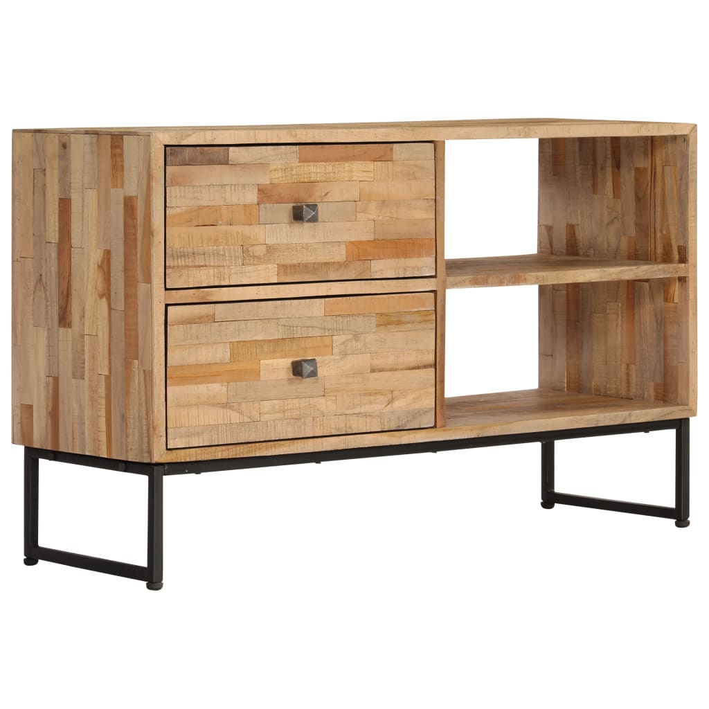 Tv-szekrény újrahasznosított tíkfából, 90 x 30 x 55 cm Tv-szekrény újrahasznosított tíkfából, 90 x 30 x 55 cm