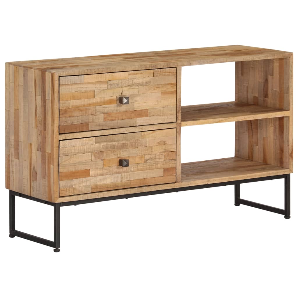 Tv-szekrény újrahasznosított tíkfából, 90 x 30 x 55 cm Tv-szekrény újrahasznosított tíkfából, 90 x 30 x 55 cm