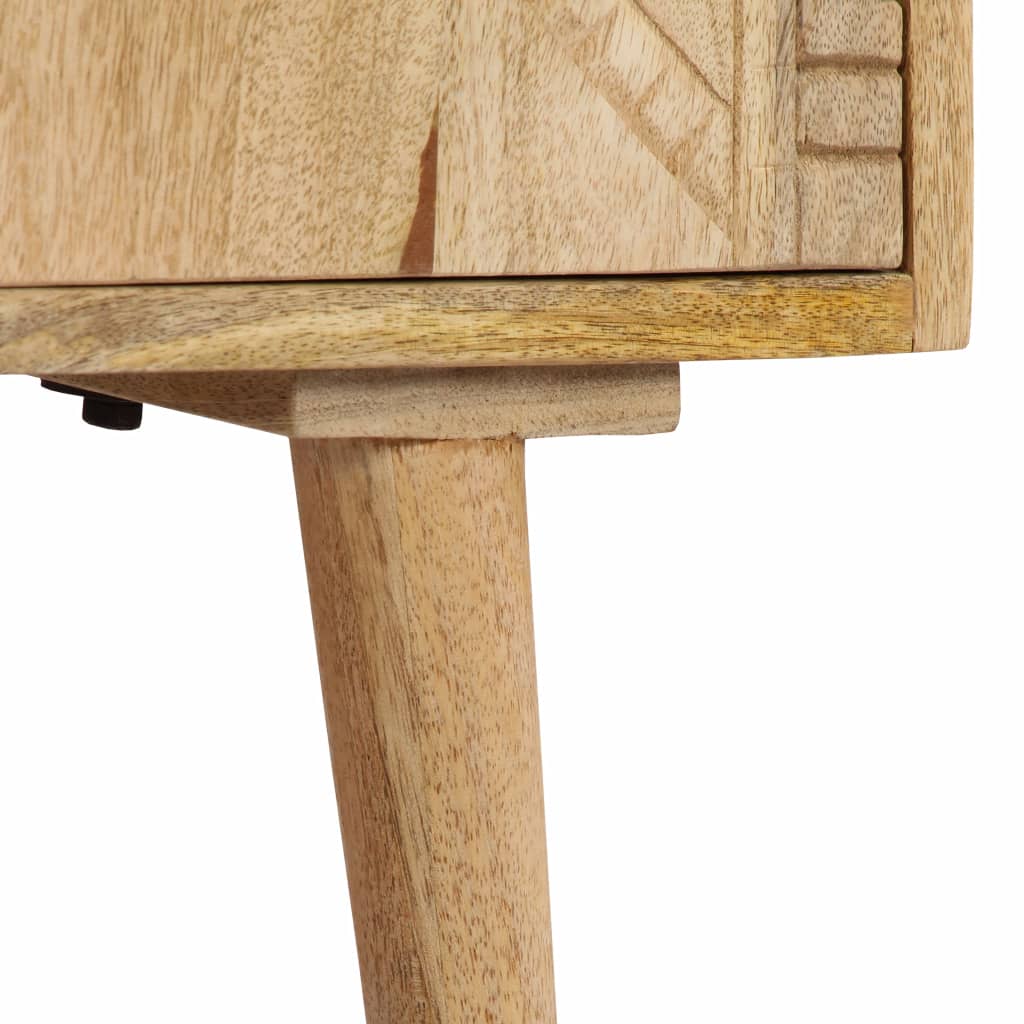 Tömör mangófa tálalószekrény 120 x 30 x 60 cm