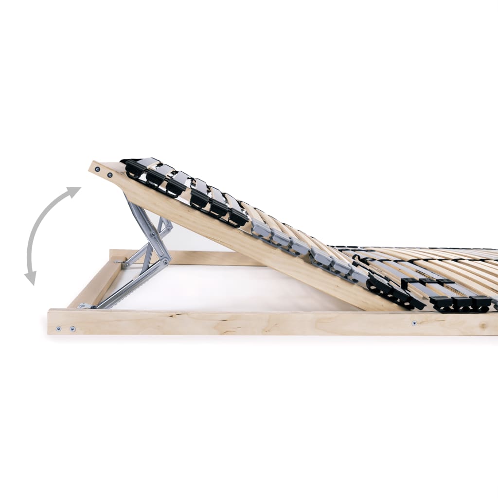 7 zónás, 42 léces ágyrács 70 x 200 cm