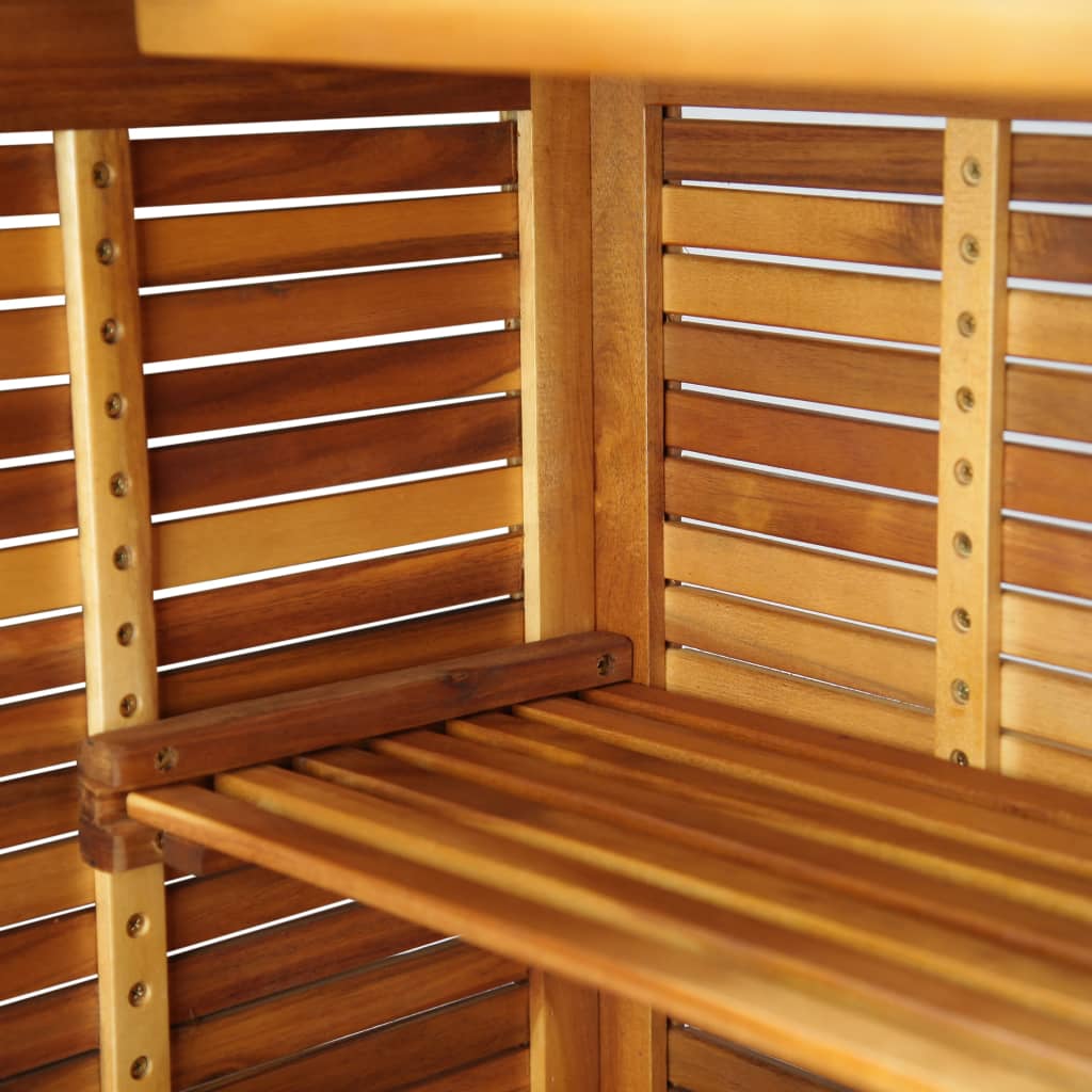 Tömör akácfa bárasztal 110 x 50 x 105 cm