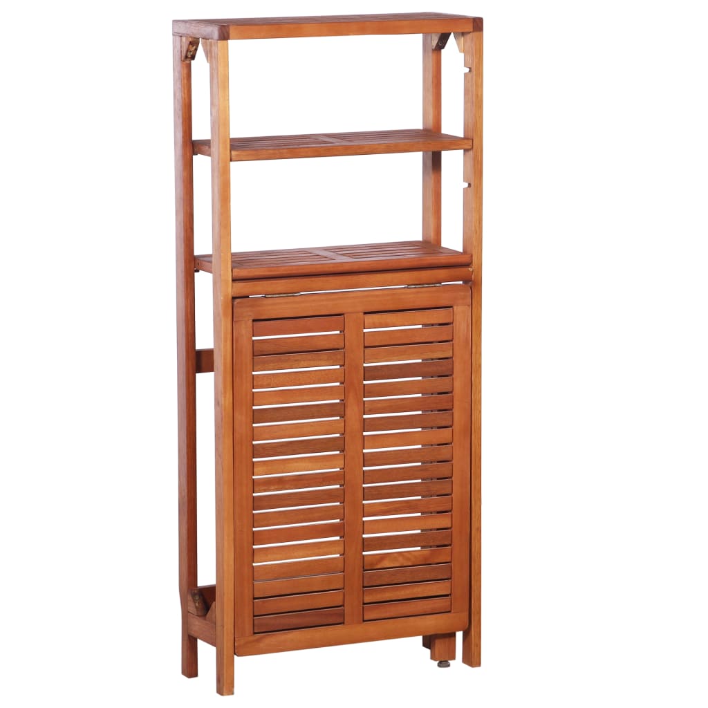 3 darabos összecsukható tömör akácfa bisztrószett