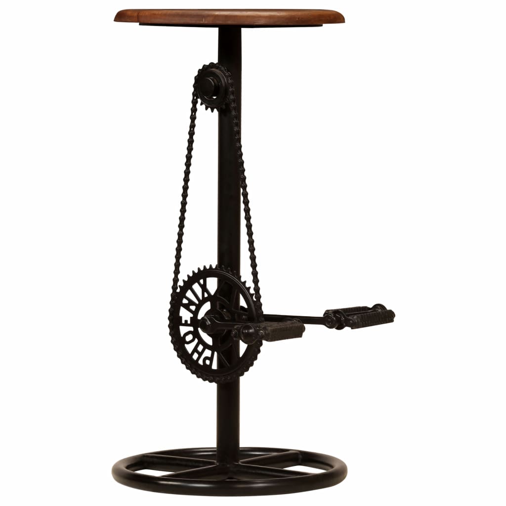 2 db tömör mangófa bárszék