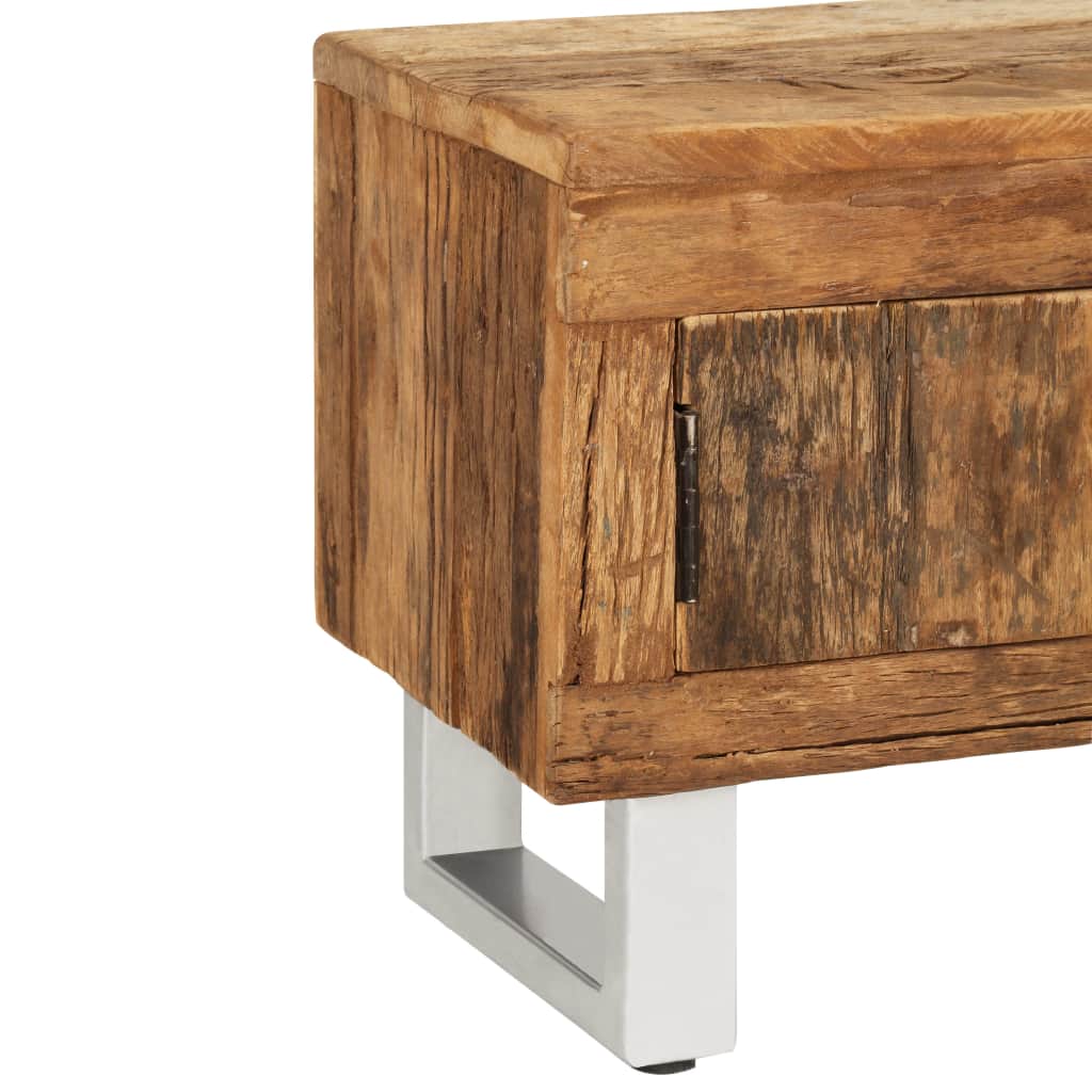 Tömör újrahasznosított fa tv állvány 140 x 30 x 40 cm Tömör újrahasznosított fa tv állvány 140 x 30 x 40 cm