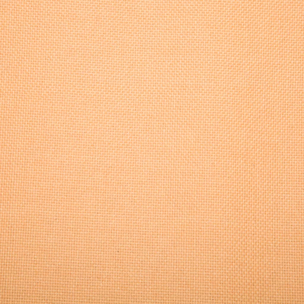 L-alakú narancssárga szövetkanapé 171,5 x 138 x 81,5 cm