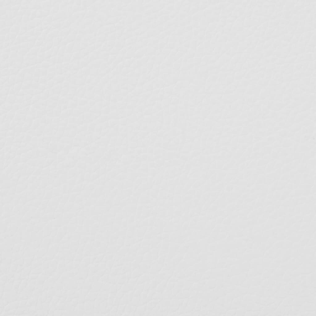 6 db fehér műbőr étkezőszék