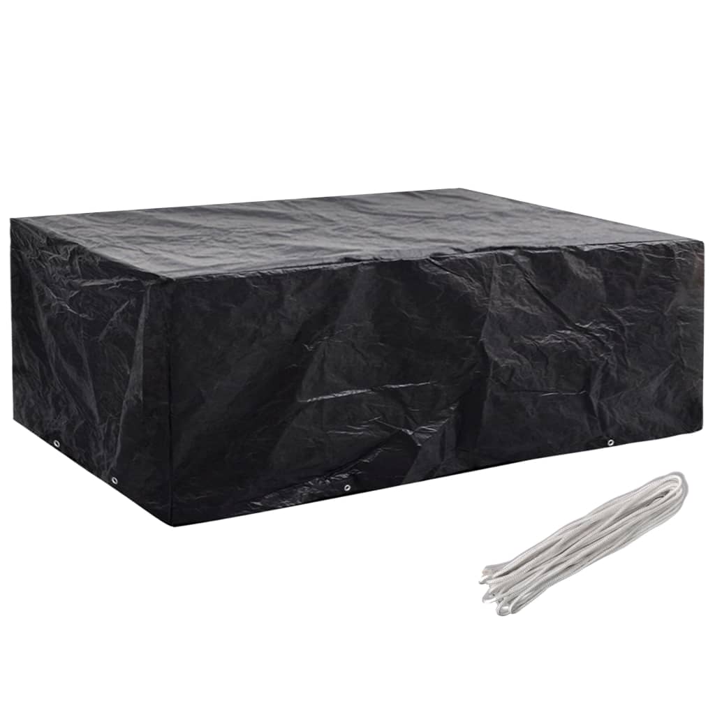 Takaróponyva kerti bútorra, 8 fűzőlyukkal, 242 x 162 x 100 cm