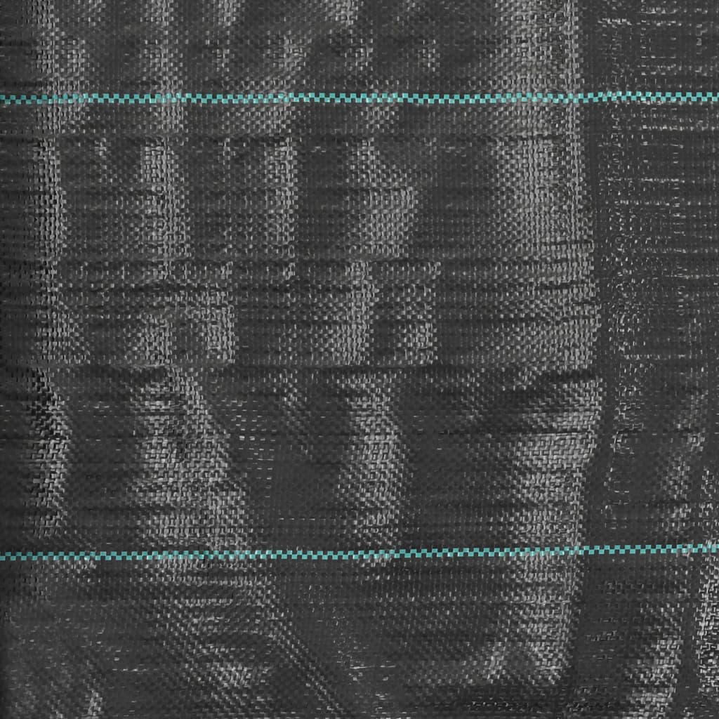 Fekete pp talajtakaró szőnyeg 2 x 50 m