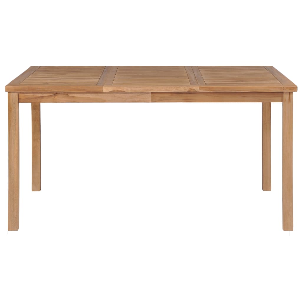 Tömör tíkfa kerti asztal 150 x 90 x 77 cm Tömör tíkfa kerti asztal 150 x 90 x 77 cm
