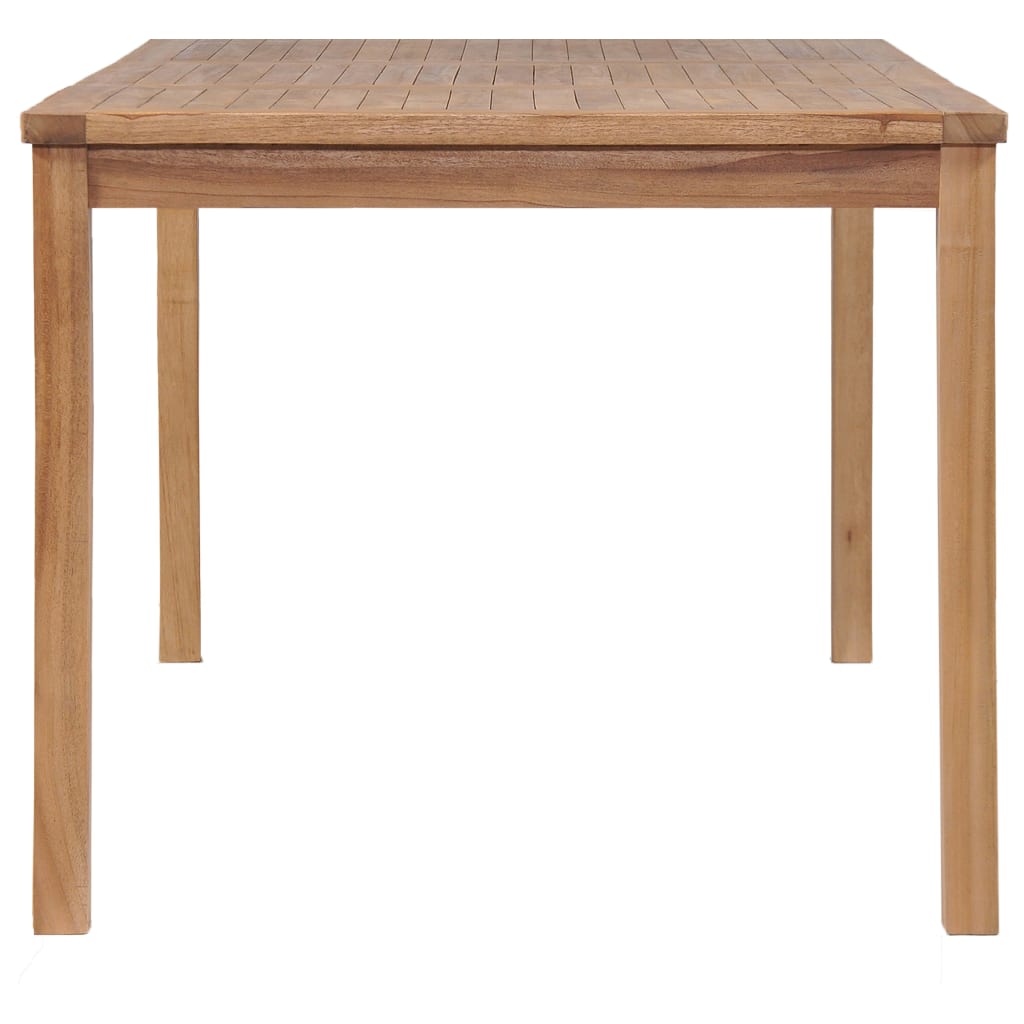 Tömör tíkfa kerti asztal 150 x 90 x 77 cm Tömör tíkfa kerti asztal 150 x 90 x 77 cm
