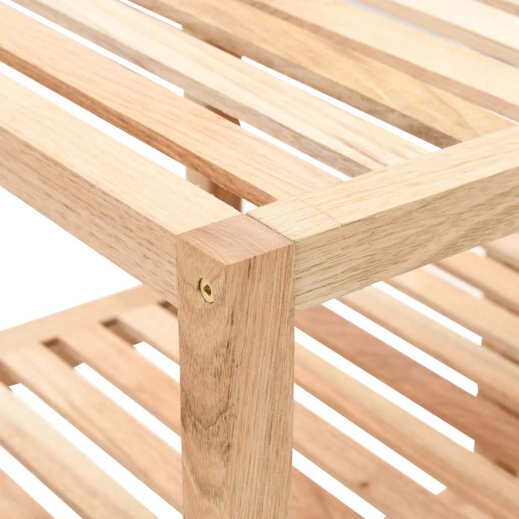 Tömör diófa fürdőszobai polc 100 x 40 x 65 cm