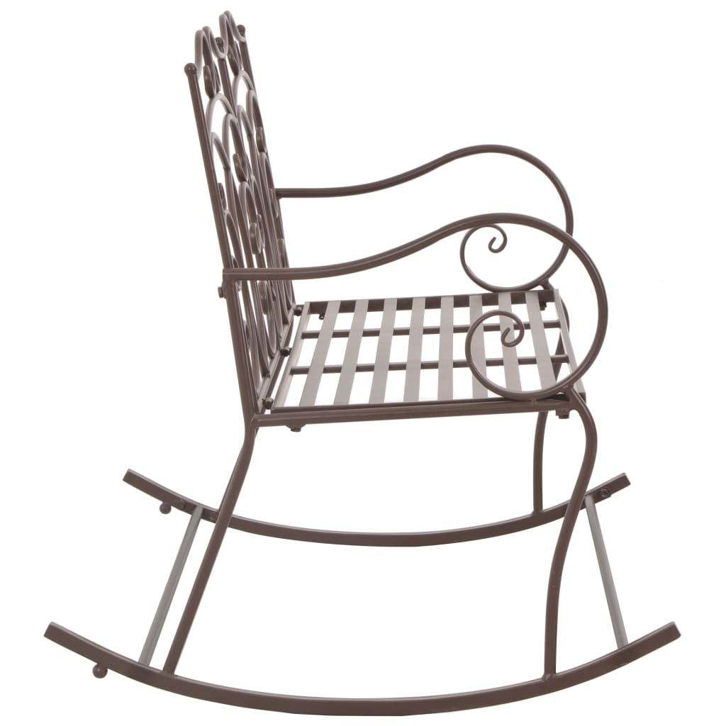 Barna antik vas kerti pad 104 cm