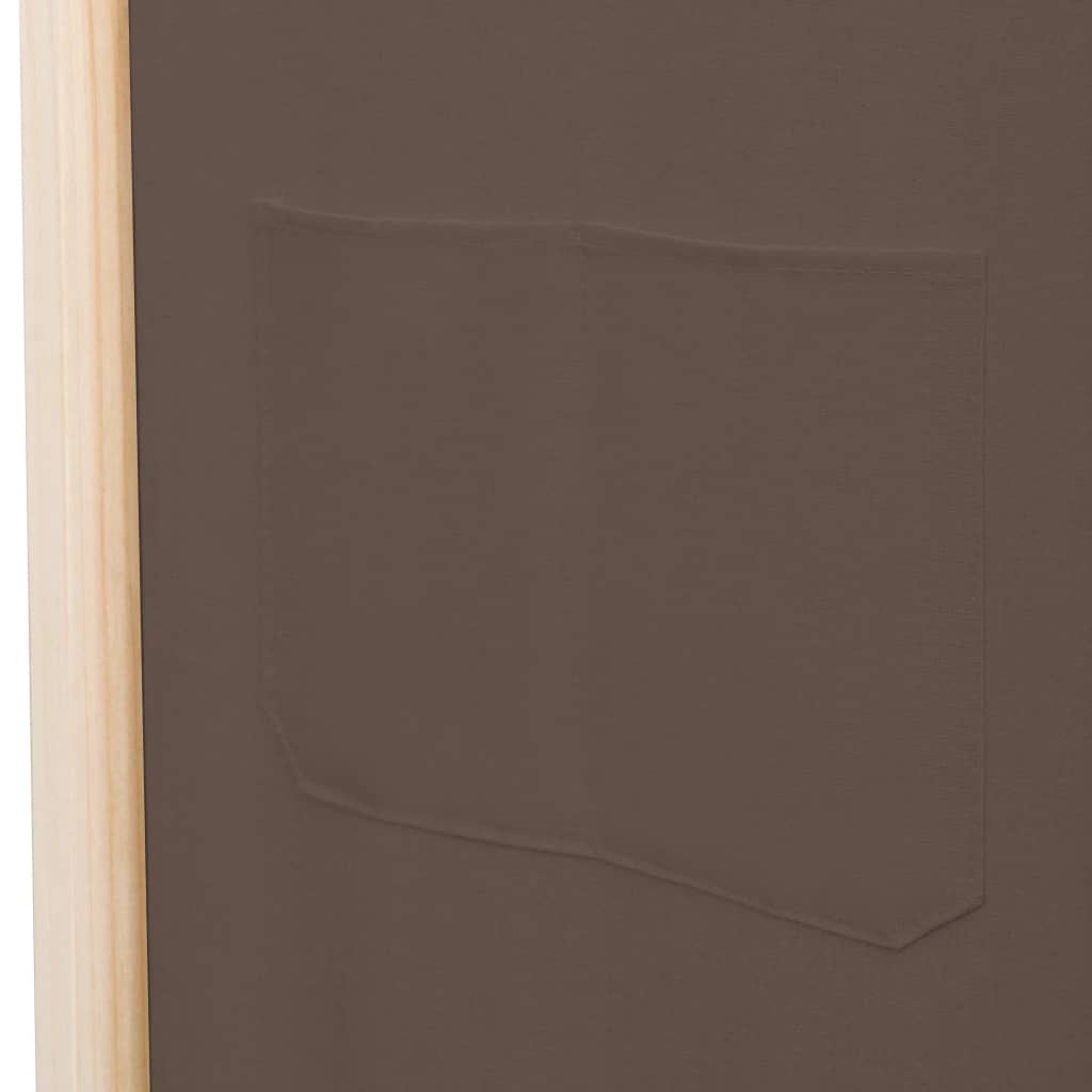Barna 3-paneles szövetparaván 120 x 170 x 4 cm Barna 3-paneles szövetparaván 120 x 170 x 4 cm