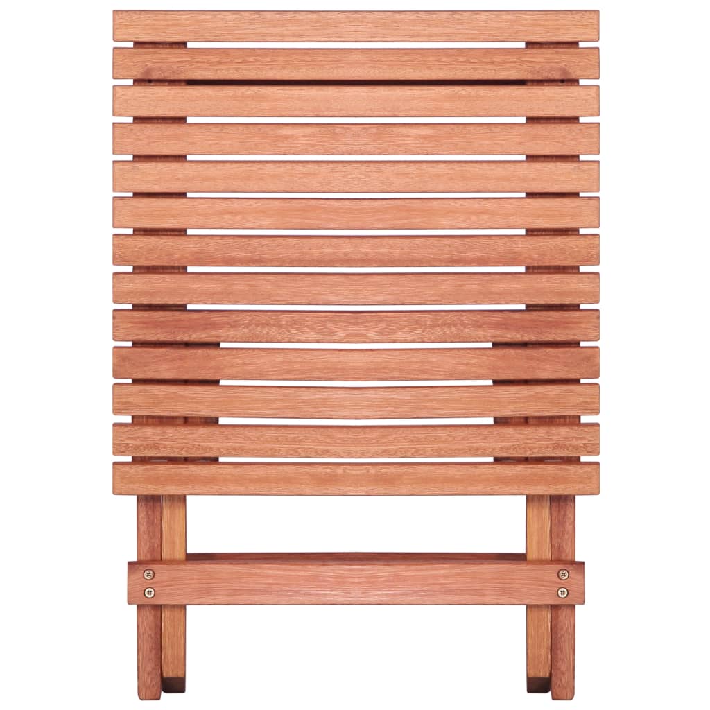 3 részes tömör eukaliptusz fa bisztró szett gyerekeknek