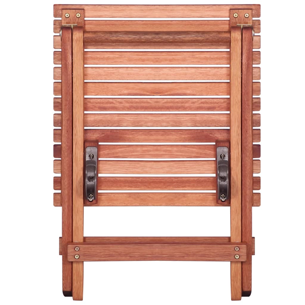 3 részes tömör eukaliptusz fa bisztró szett gyerekeknek