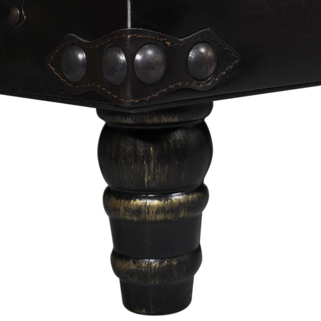 Hosszú tároló láda / pad barna