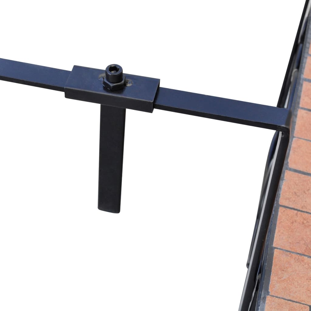 Terrakotta mozaik felakasztható erkély asztal