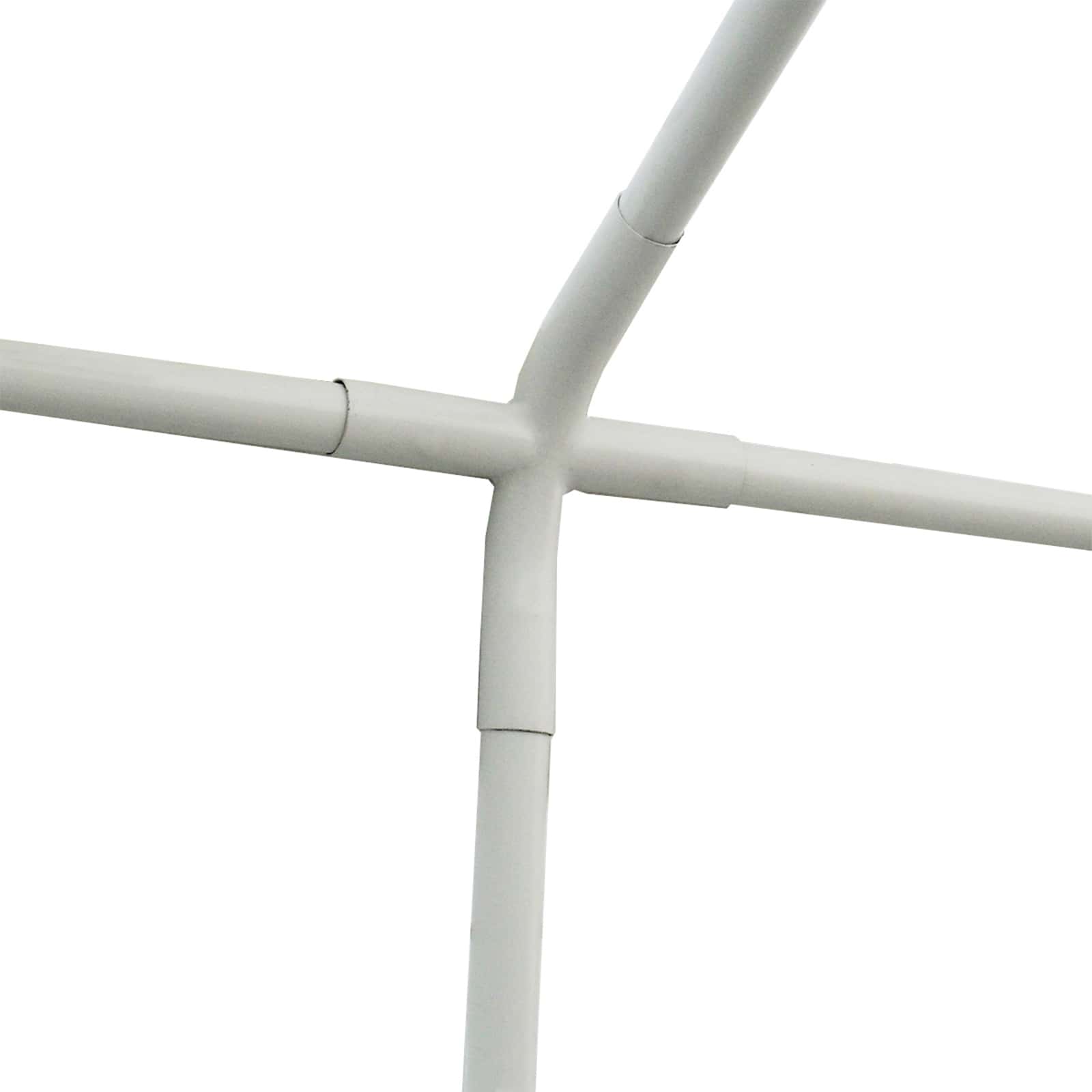 Sátor textil váz nélkül fehér 12 x 6 m pe