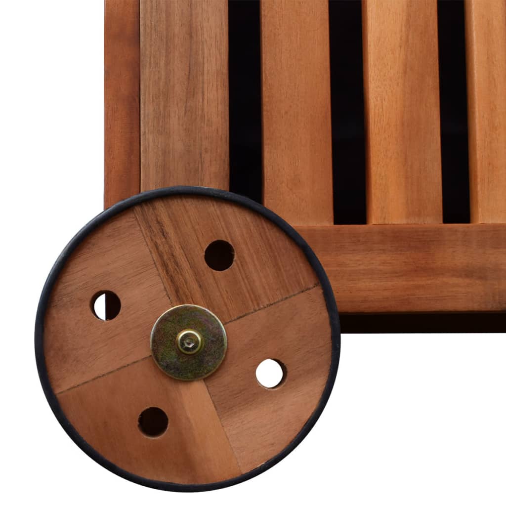 Fa kerti tárolóláda 118 x 52 x 58 cm