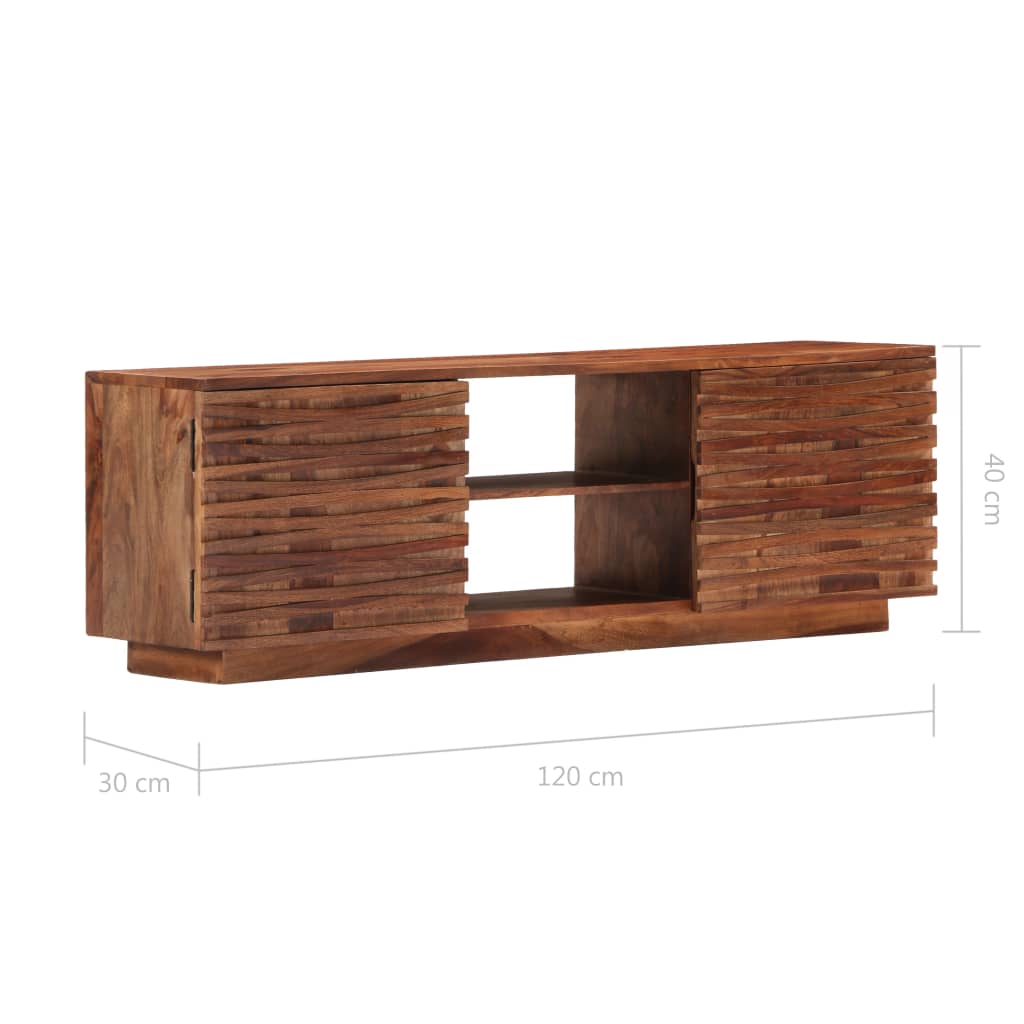 Tömör kelet-indiai rózsafa tv-szekrény 120 x 30 x 40 cm Tömör kelet-indiai rózsafa tv-szekrény 120 x 30 x 40 cm