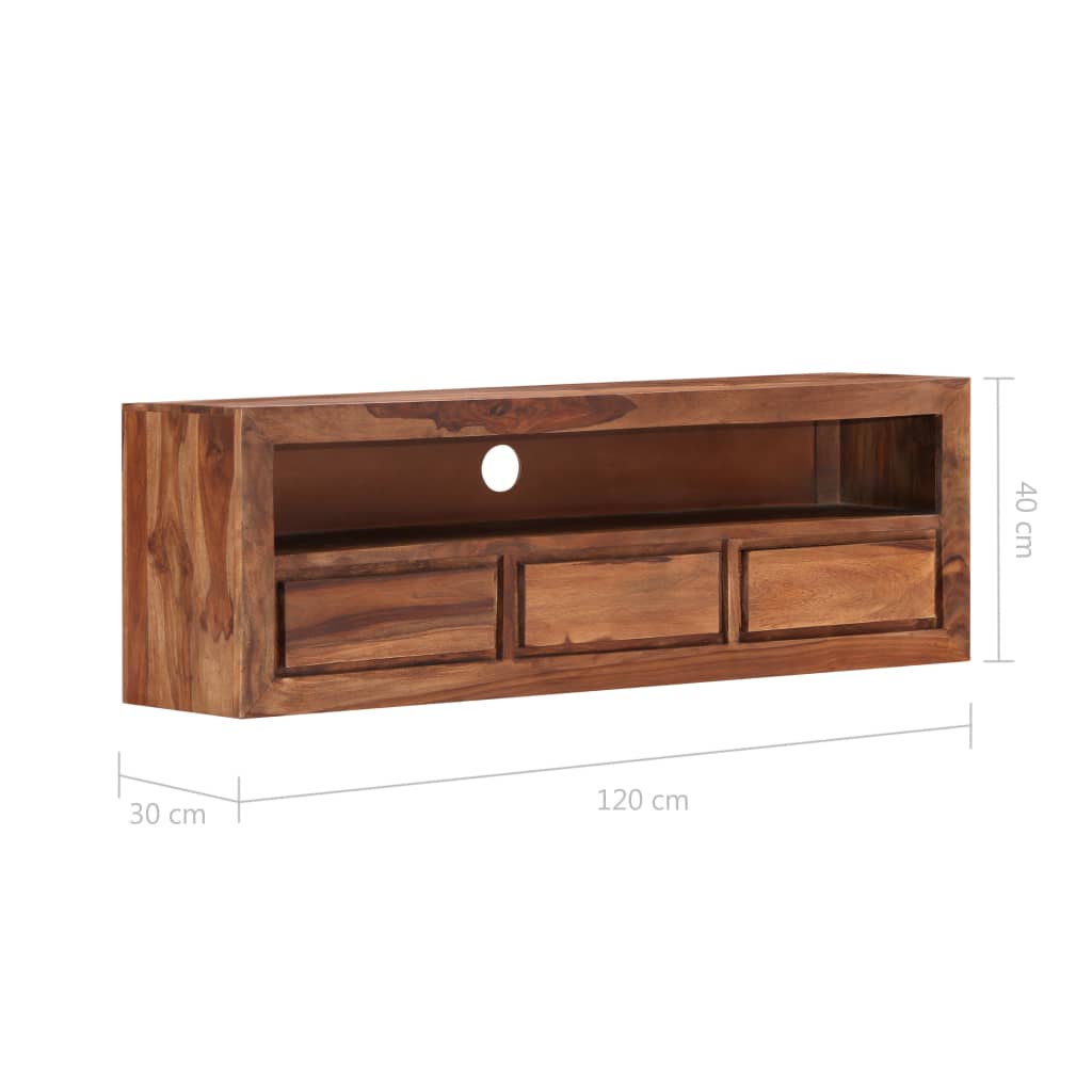 Tömör kelet-indiai rózsafa tv-szekrény 120 x 30 x 40 cm Tömör kelet-indiai rózsafa tv-szekrény 120 x 30 x 40 cm