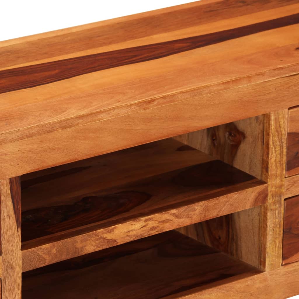 Tömör kelet-indiai rózsafa tv-szekrény 110 x 30 x 40 cm