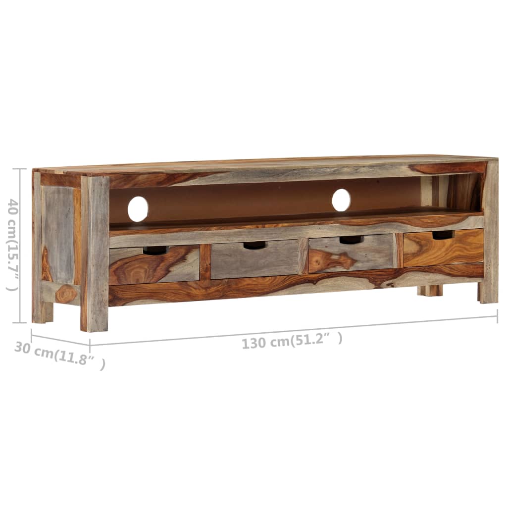Tömör kelet-indiai rózsafa tv-szekrény 130 x 30 x 40 cm Tömör kelet-indiai rózsafa tv-szekrény 130 x 30 x 40 cm