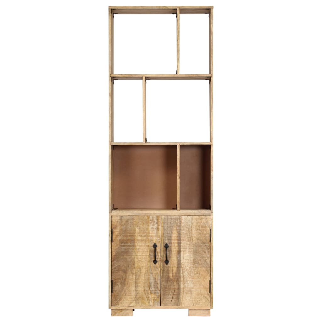 Tömör mangófa könyvespolc 60 x 35 x 180 cm