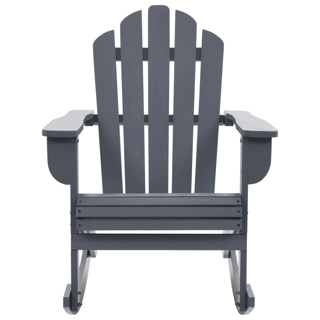 Szürke fa kerti hintaszék