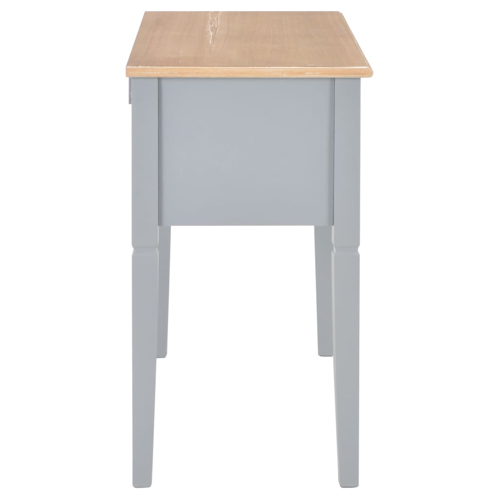 Szürke fa íróasztal 109,5 x 45 x 77,5 cm Szürke fa íróasztal 109,5 x 45 x 77,5 cm