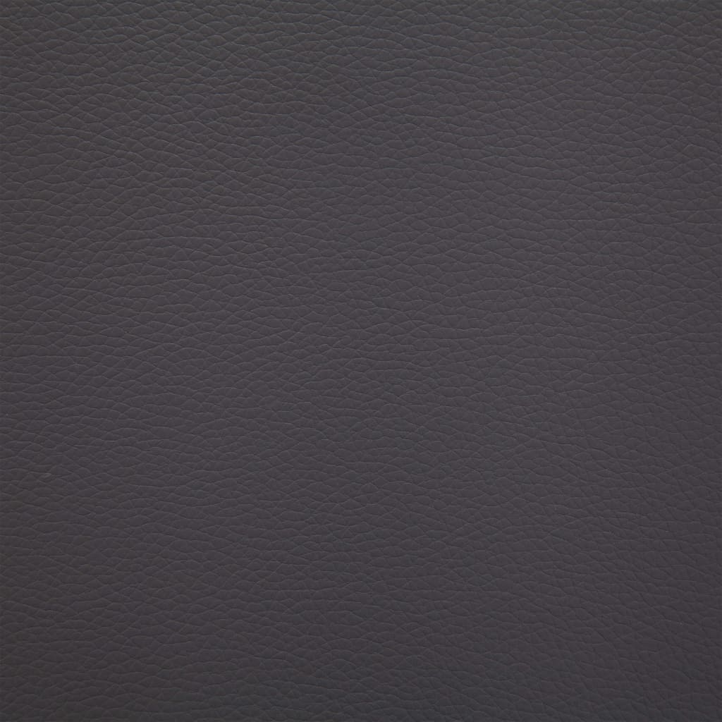 Szürke műbőr pad 106 cm