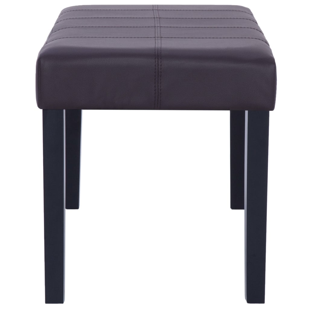 Barna műbőr pad 106 cm Barna műbőr pad 106 cm