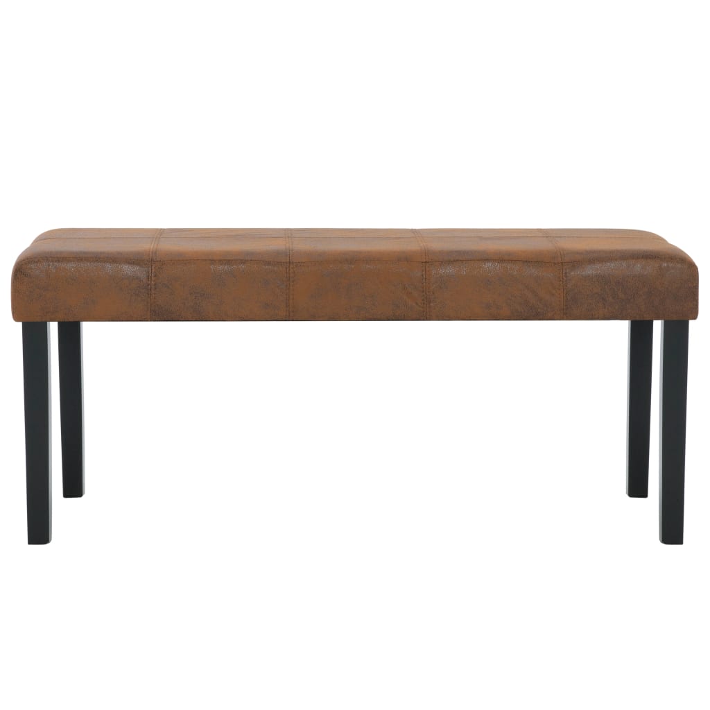 Barna művelúr pad 106 cm Barna művelúr pad 106 cm