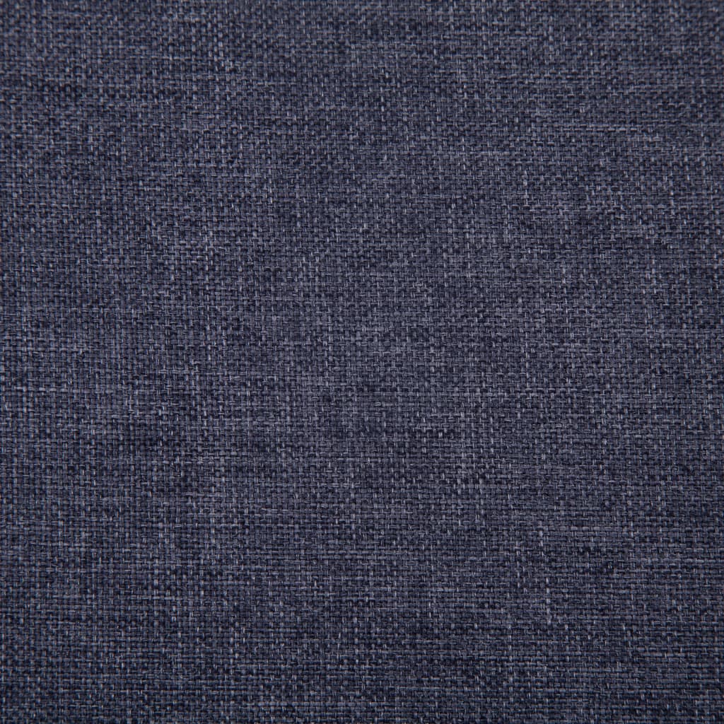 Sötétszürke poliészter pad tárolórekesszel 116 cm