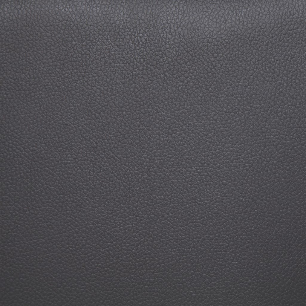 Szürke műbőr pad 139,5 cm