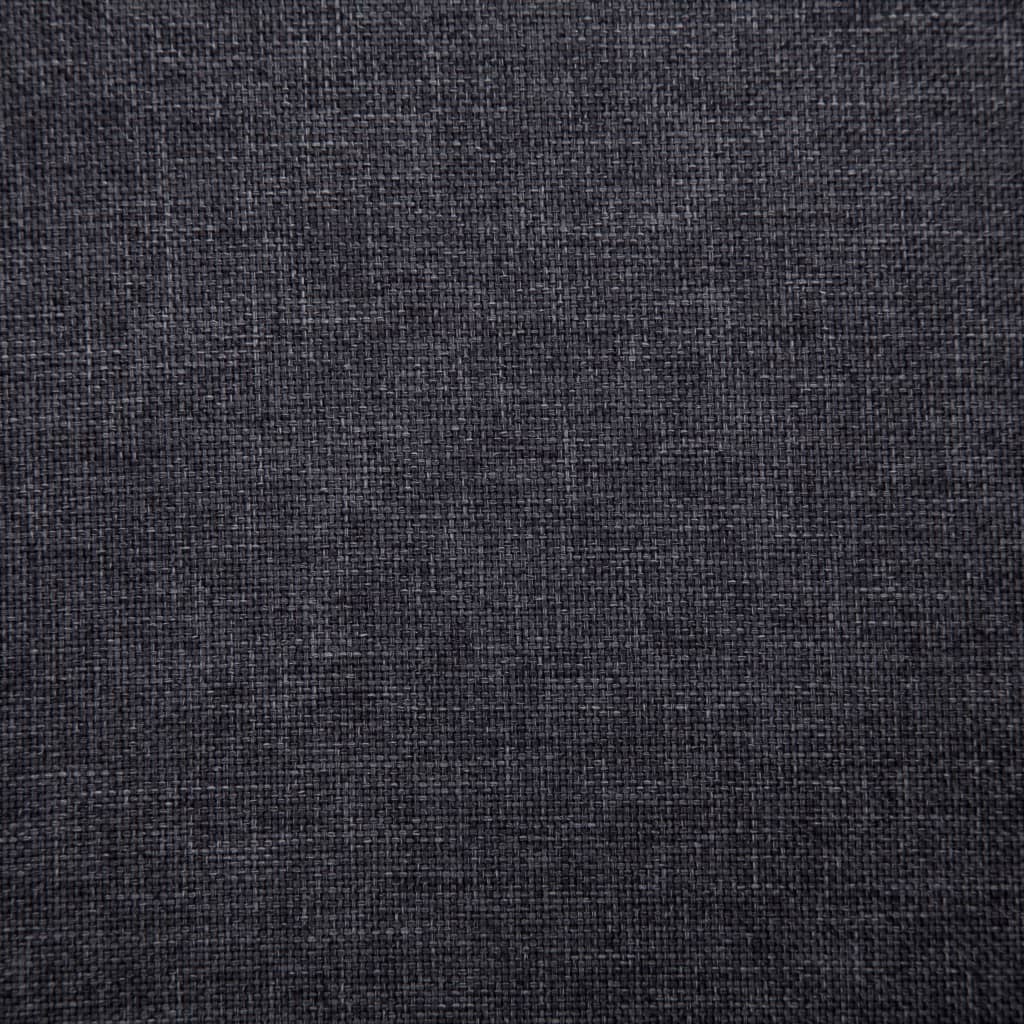 Sötétszürke poliészter pad 139,5 cm