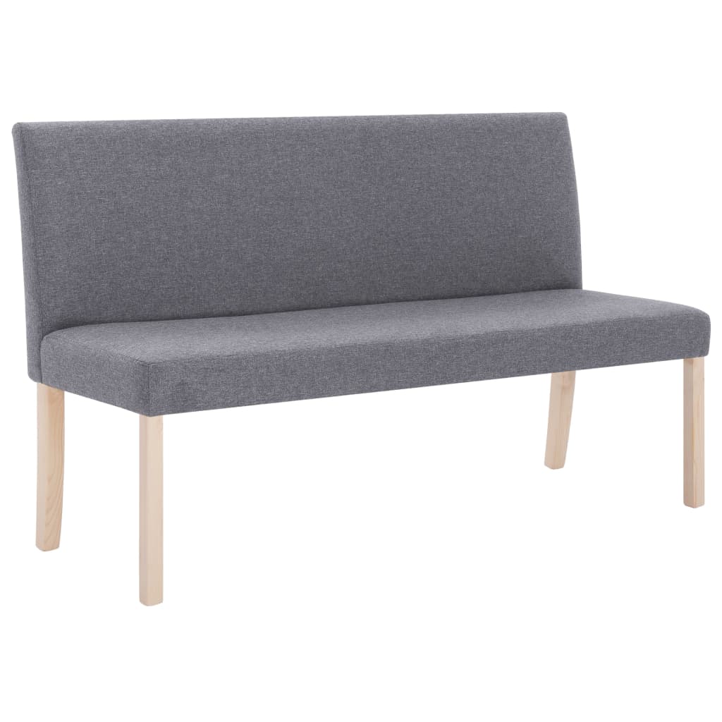 Világosszürke poliészter pad 139,5 cm Világosszürke poliészter pad 139,5 cm