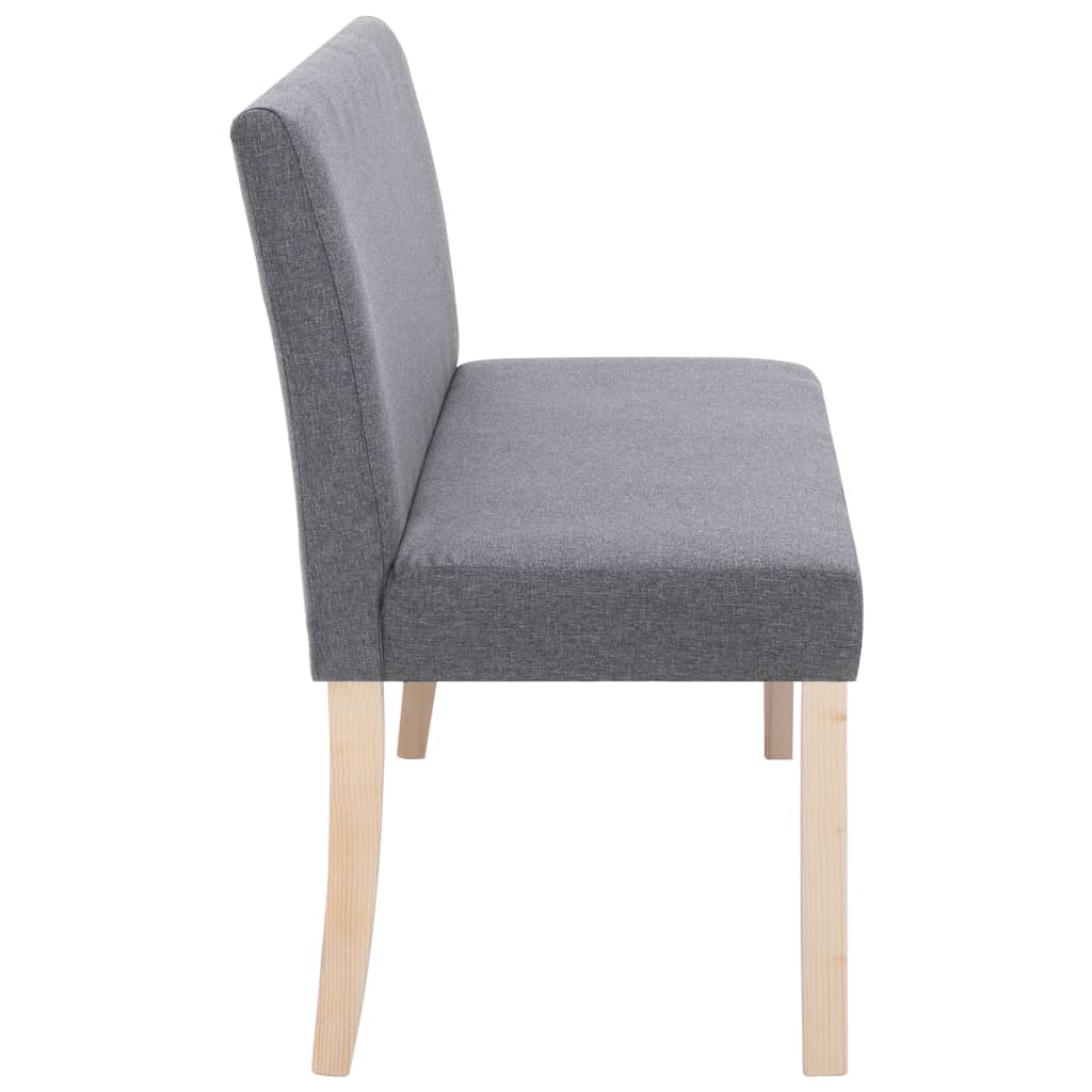 Világosszürke poliészter pad 139,5 cm Világosszürke poliészter pad 139,5 cm