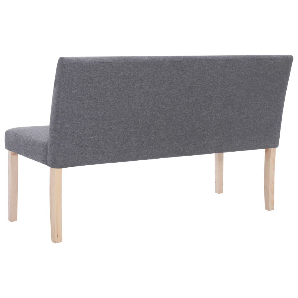 Világosszürke poliészter pad 139,5 cm Világosszürke poliészter pad 139,5 cm
