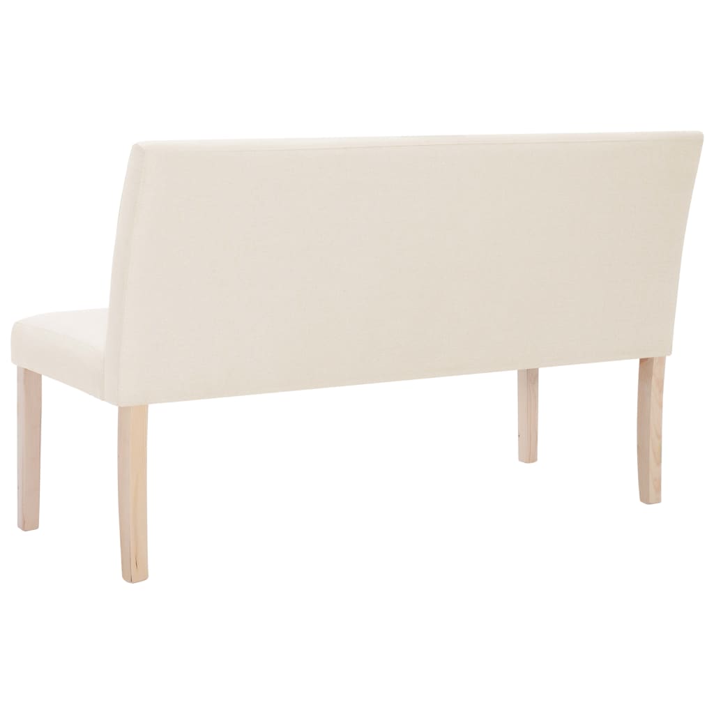 Krémszínű poliészter pad 139,5 cm Krémszínű poliészter pad 139,5 cm